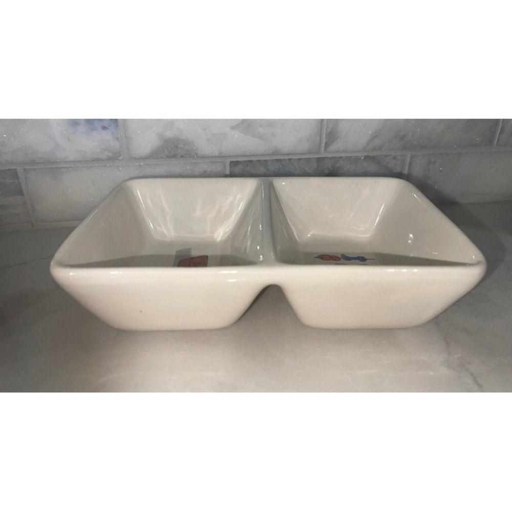 Rae Dunn Stash & Keep Divided Dish Tray Catch-all - Picture 4 of 5